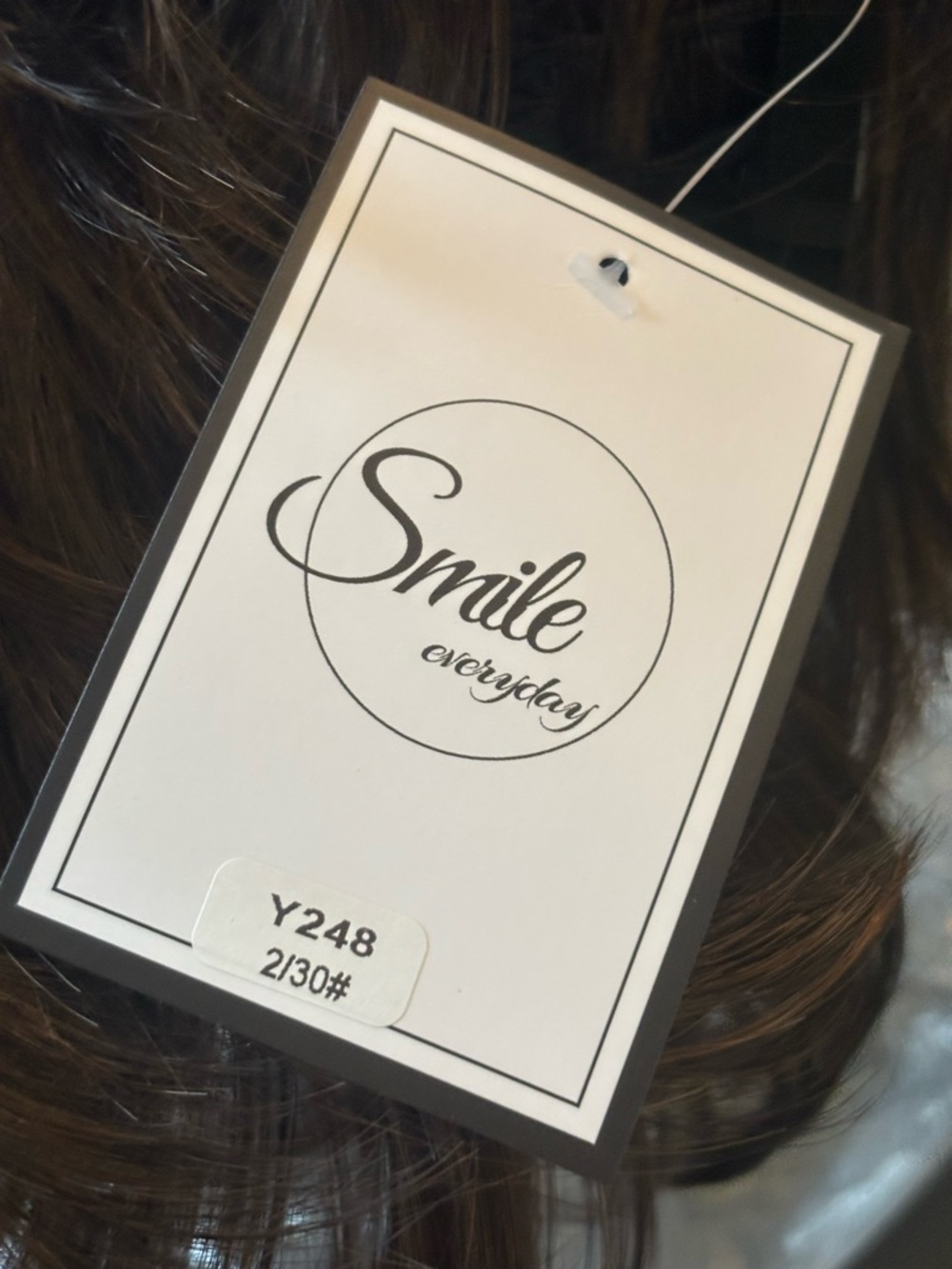 Short Layered Bob Wig in Rich Brown Y248 - Picture 2 of 3